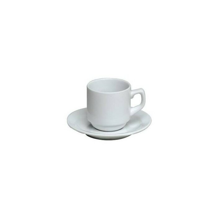 Tasse et sous tasse bistro + moka