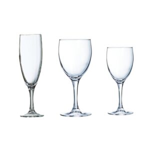 Verre élégance flûte