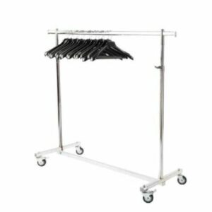 Portant en inox avec 25 cintres