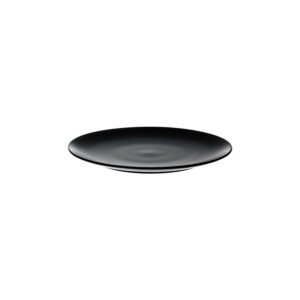 Assiette noire porcelaine 25 cm