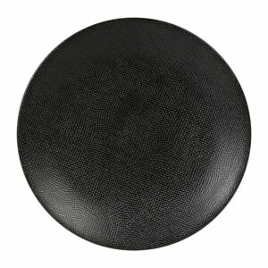 Gamme assiette martelée noire