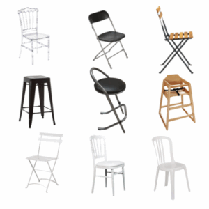Gamme de chaises